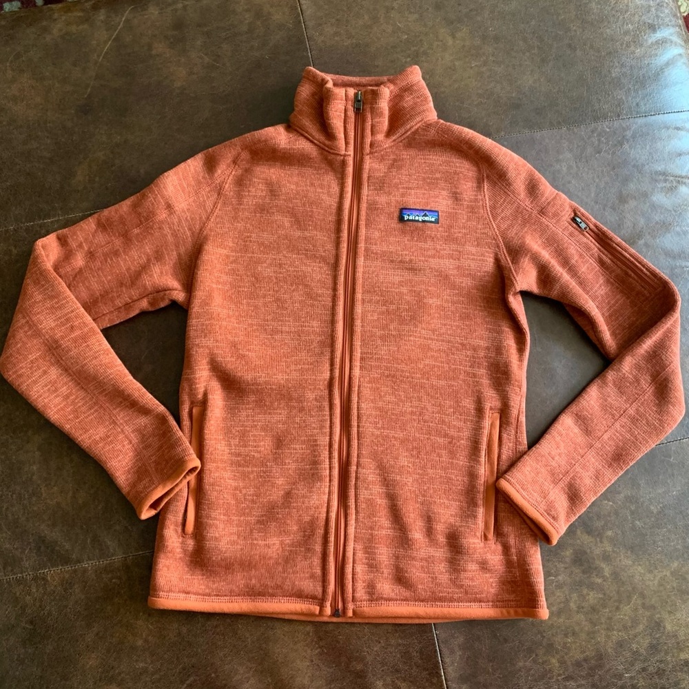 NWOT Patagonia Zip Up Fleece Better Sweater in “ Century Pink “